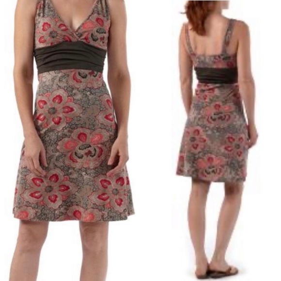 PATAGONIA • “Margot” Sleeveless V-Neck Organic Cotton Floral Dress - Size S - Picture 16 of 16